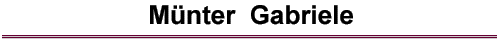 M�nter  Gabriele